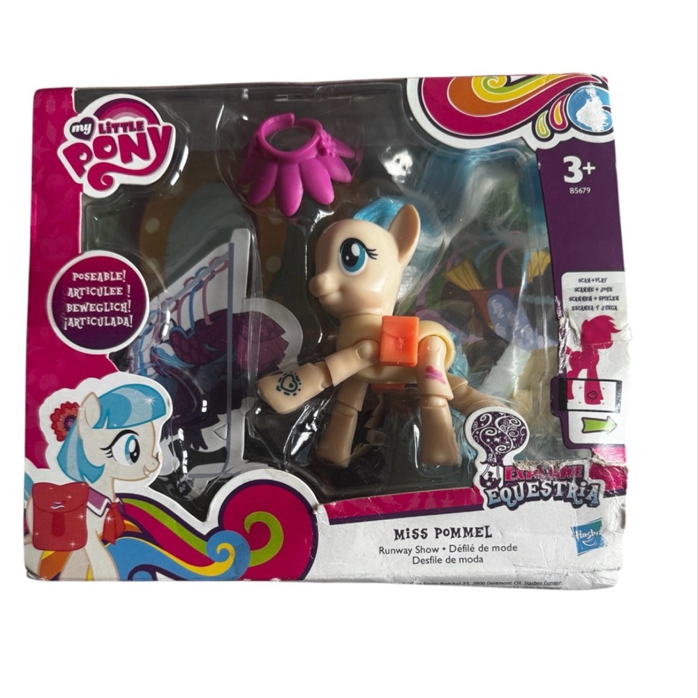 MY LITTLE PONY Miss Pommel Runway Show Poseable Figure Toy